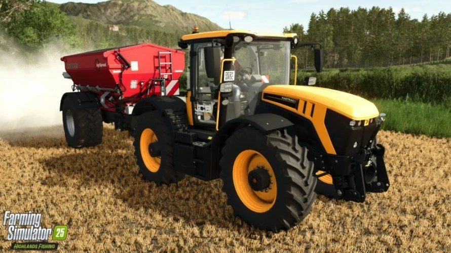 Lojë PS5, Cenega, Farming Simulator 25 Highlands Fishing Edition, Blu-ray, anglisht me nëntitrat polonisht, PEGI 3, Singleplayer/Multiplayer, edicion me zgjerim Highlands Fishing