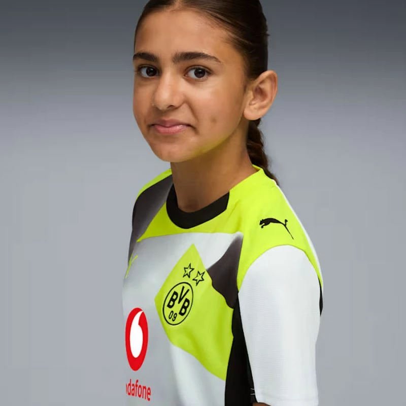 Fanellë futbolli Puma Borussia Dortmund për të rinj, away [Madhësia: 152 cm]