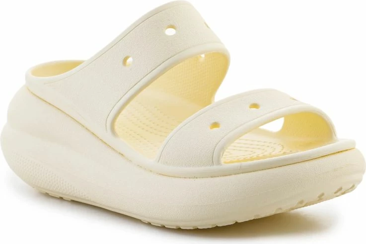 Sandale platformë Crocs, buttercream