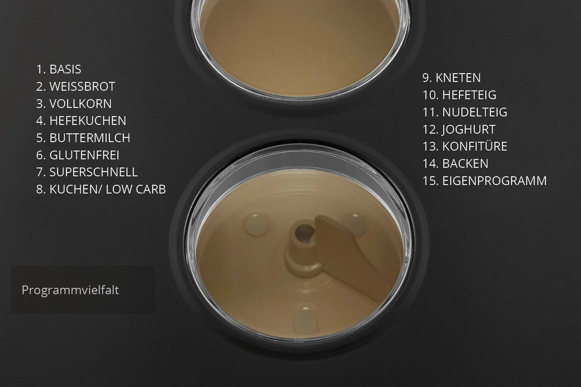 Makine buke UNOLD Backmeister Big, 1.5 kg, dritare shikimi, timer, kontroll variabel i ngjyrës së koreve, funksion mbajtje ngrohtë, 850 W