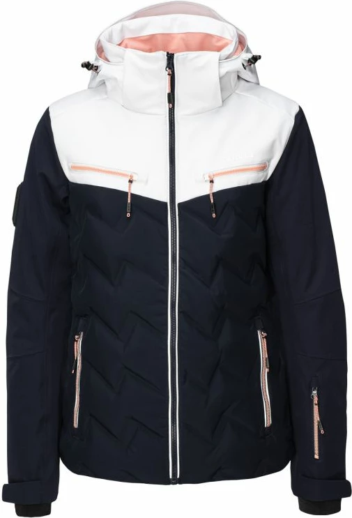 Jakne dimri për femra Iguana, bardhë/zezë