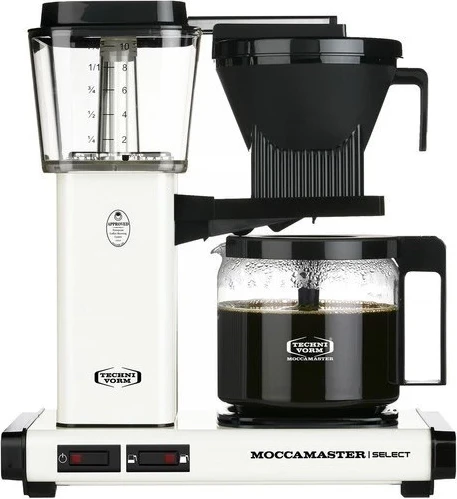 Makina e kafesë Moccamaster KBG 741 Select, e bardhë