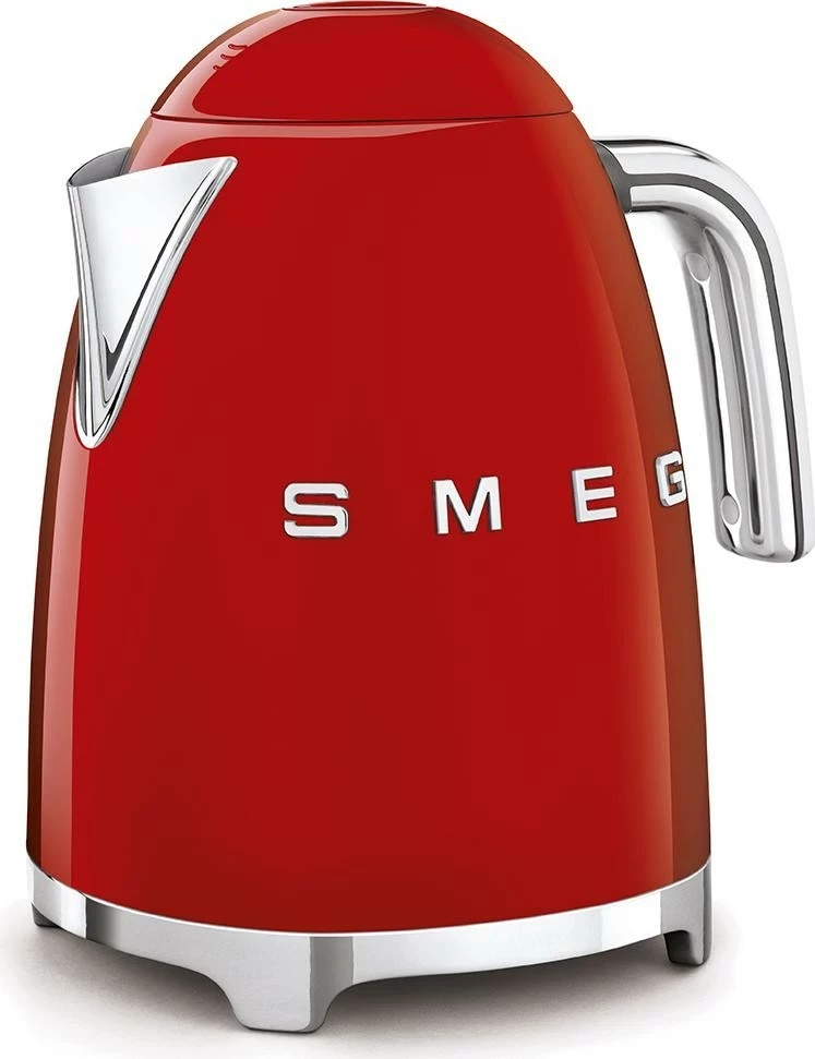 Çajnik SMEG KLF03, 1.7L, 2400W, inox, kuq