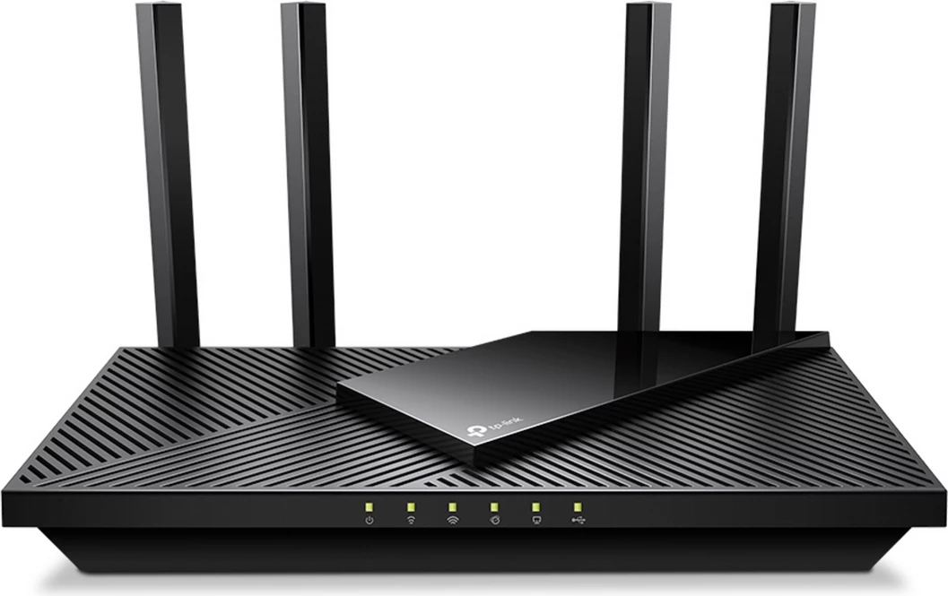 router, TP-Link, Archer AX55 Pro, Wi‑Fi 6, e zezë