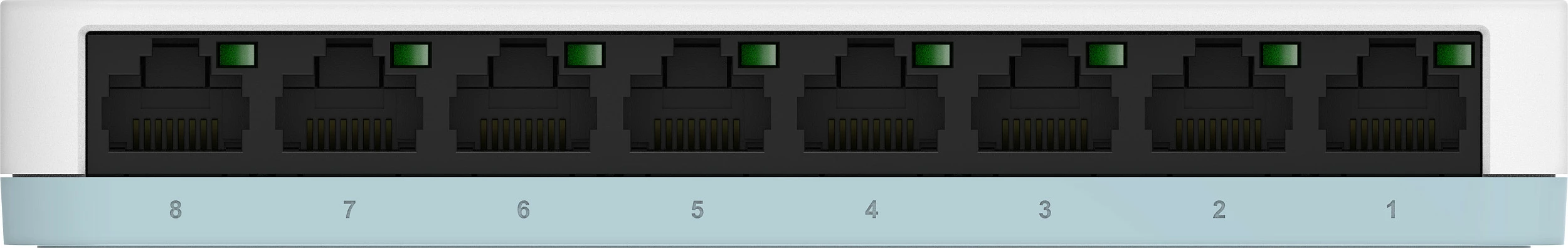 Switch D-Link DGS-1008D, 8 porta Gigabit, unmanaged, desktop, i bardhë