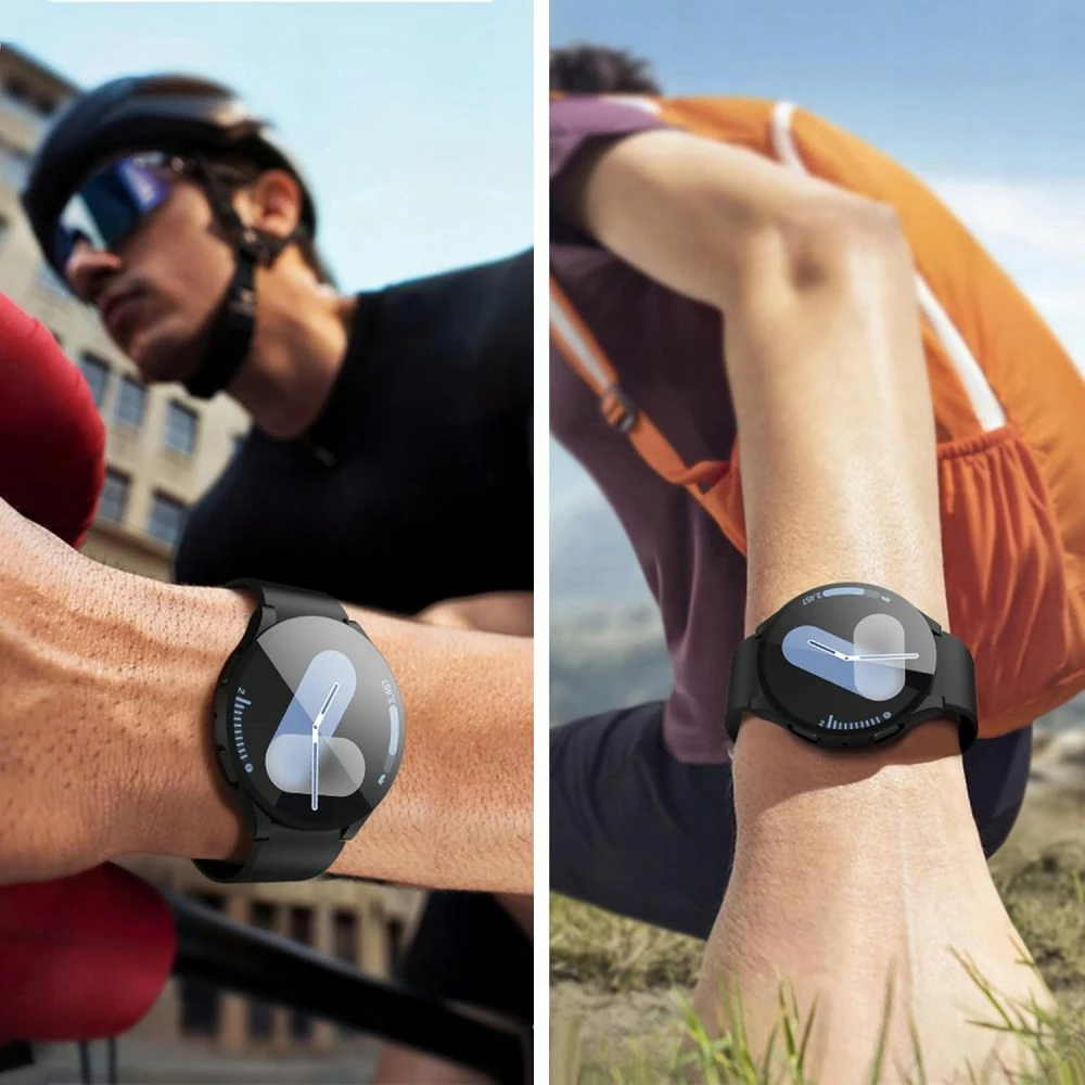 Mbështjellës Tech-Protect Defense360 për Samsung Galaxy Watch 4/5/FE 40mm, Zi