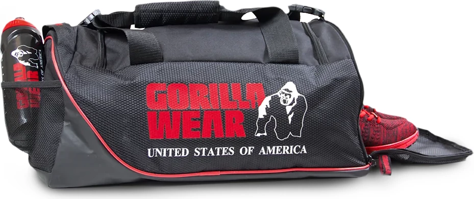 Jerome Gym Bag - Black/Red