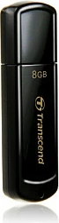 USB Transcend JetFlash 350 8GB, USB 2.0, e zezë