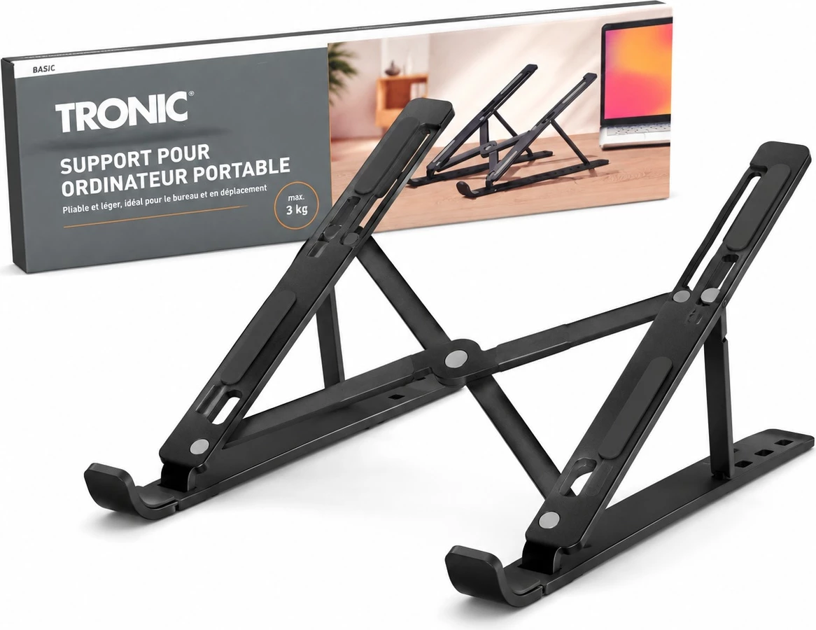 Mbajtëse Laptopi Ergonomike dhe e Palosshme Tronic (Max 3kg)
