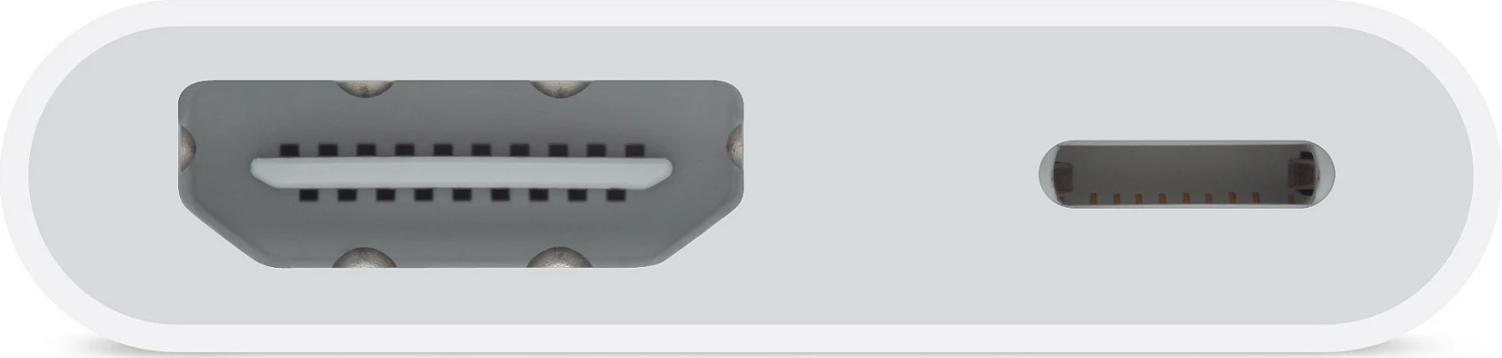 Adapter AV Digjital Apple Lightning, HDMI, 1080p, Bardhë