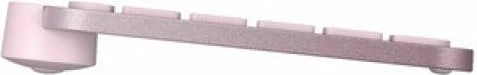 Tastierë wireless Logitech MX Keys Mini, Bluetooth/Logi Bolt, low-profile, me ndriçim, US International (gravim SLO), Pink