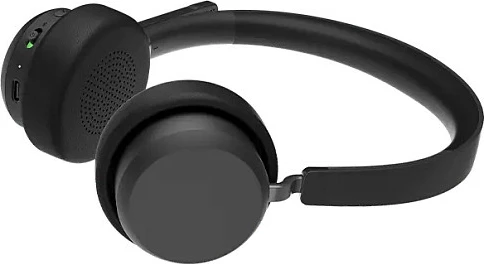 Kufje wireless Lenovo 4XD1Q30302, Bluetooth 5.3, mikrofon me reduktim zhurme, 60h, të zeza