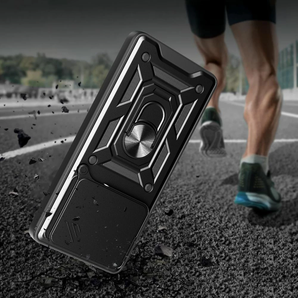 Mbështjellës Tech-Protect CamShield Pro për Motorola Edge 60 Fusion, i zi