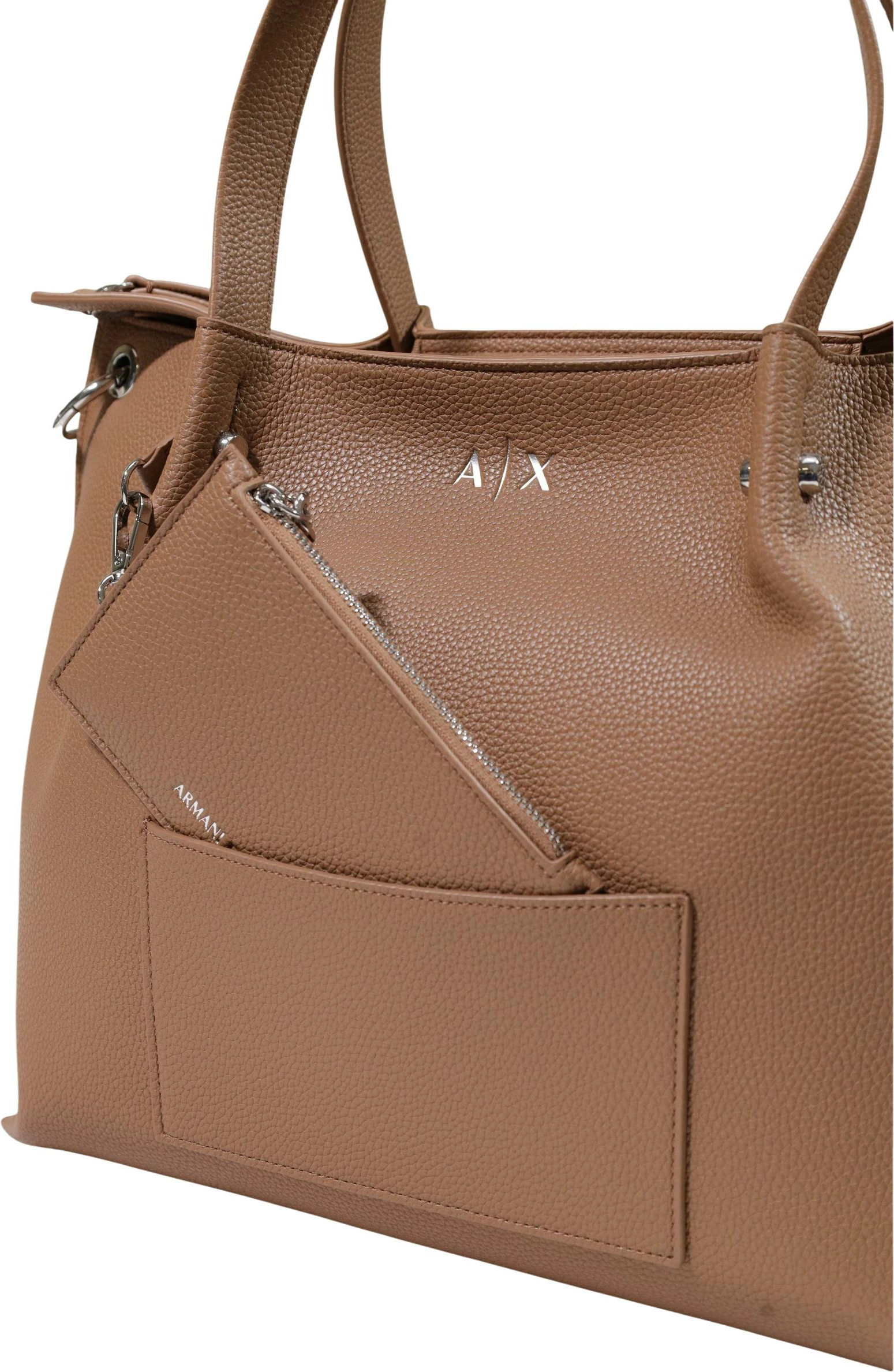 Çantë shopper për femra Armani Exchange XW001211 AF15625, bezhë