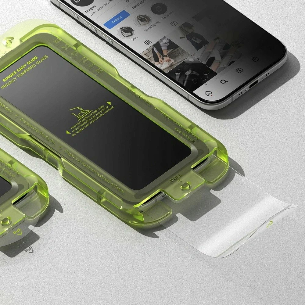 Xham privatësie Ringke Easy Slide për Apple iPhone 17 Air, 2 copë