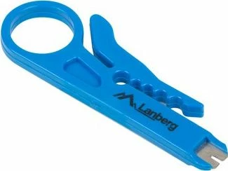 Zhveshës izolimi kabllosh Lanberg NT-0103 për STP/UTP, audio dhe SPT-1/SPT-2, blu, 1 copë