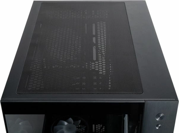 Kasë CHIEFTEC VISIO GM-30B-TG-OP ATX USB 3.2 Gen2 Type-C tempered glass me A-RGB fanë, e zezë