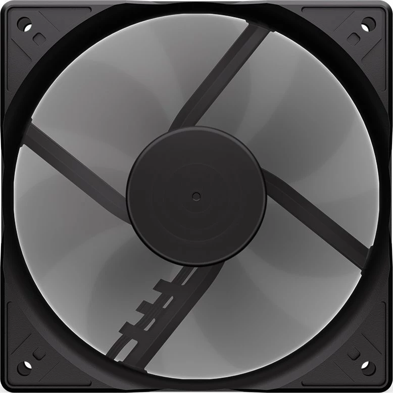 Ventilator kasë PC Endorfy Zephyr 120 (EY4A017) 120 mm 3-pin 1100 rpm FDB, i zi