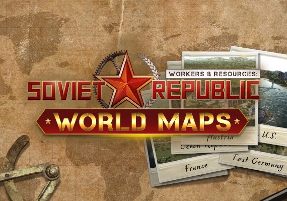 Workers and Resources: Soviet Republic - World Maps DLC Global