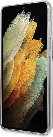 Mbështjellës Karl Lagerfeld Choupette Fun për Samsung Galaxy S21+, Transparent