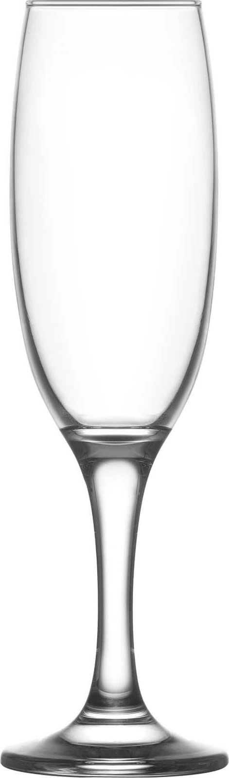 Gotë shampanje LAV HORECA Aspen 220 ml transparente, set 12 copë