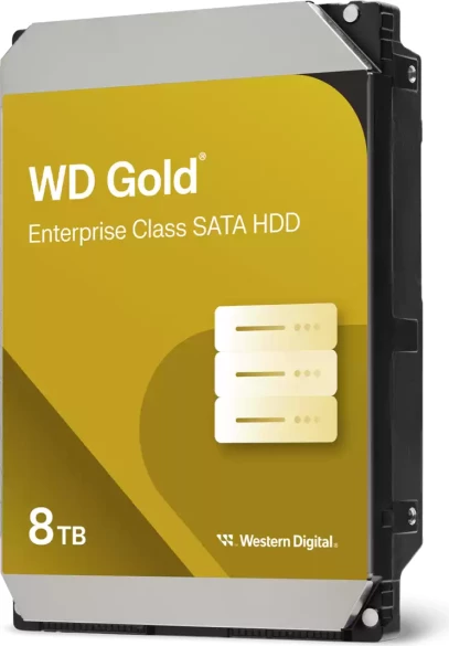 Hard disk intern WD Gold WD8005FRYZ 8TB 3.5\" SATA 6Gb/s 7200rpm 256MB, ngjyrë ari