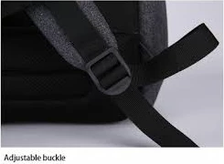Çantë shpine për laptop Tigernu T-B3221 15.6", e zezë/gri
