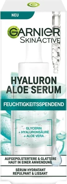 Serum për fytyrë Garnier Skin Active Hyaluron Aloe, 30 ml