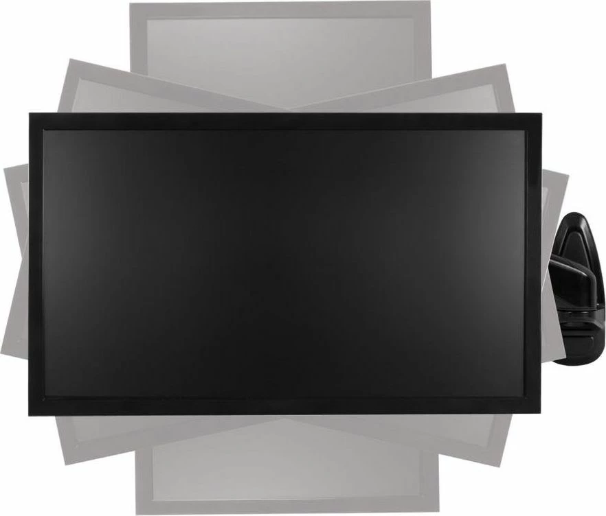 Mbajtëse muri për monitor Arctic W1-3D AEMNT00032A deri 32", VESA 75x75/100x100, 8 kg, me sustë gazi, e zezë