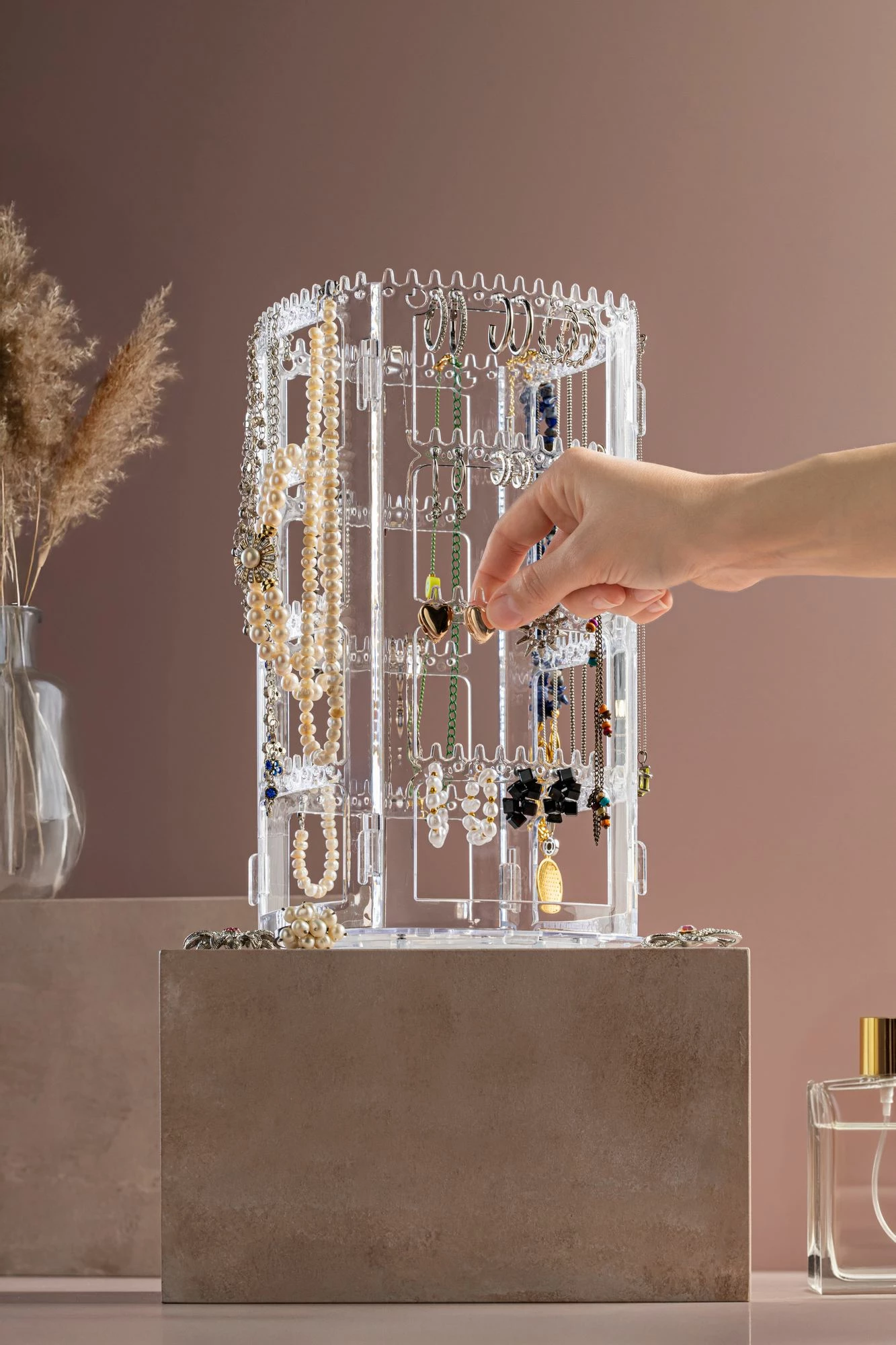 Organizues për make-up, transparent, Evila Originals, CPLS4RF