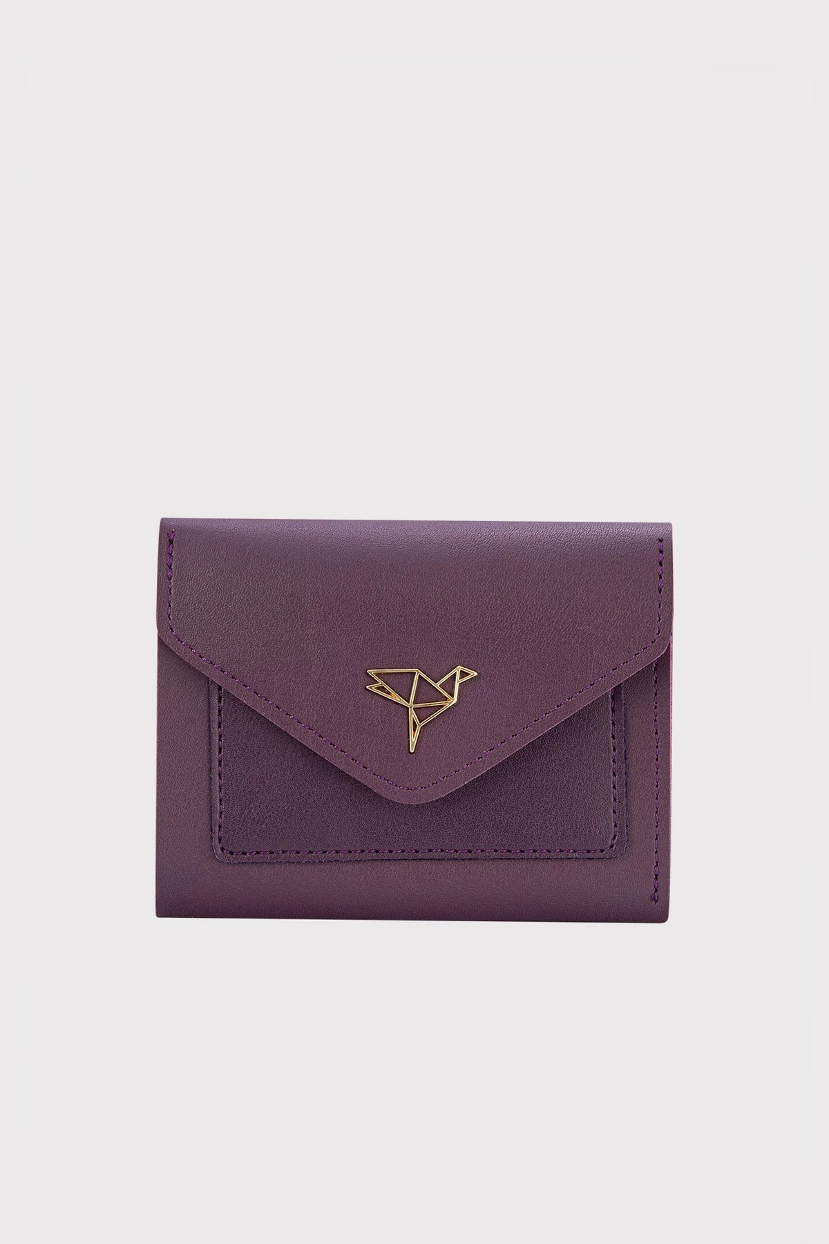 Portofol për gra, Zoozie Bags, ngjyrë damson