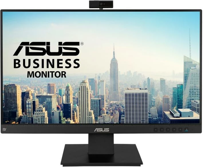 Monitor ASUS BE24EQSK 23.8" Full HD IPS me kamerë 2MP, mikrofon, altoparlantë, qëndrues ergonomik, VESA 100x100, i zi