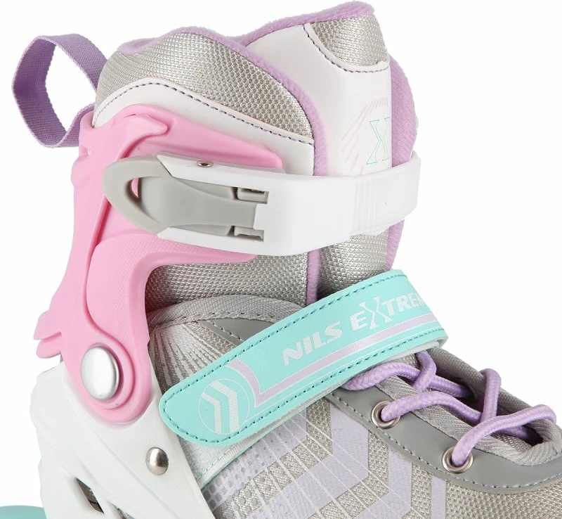 Rollera për fëmijë Nils Extreme NH18192 4in1, rozë, madhësia S (29-33)