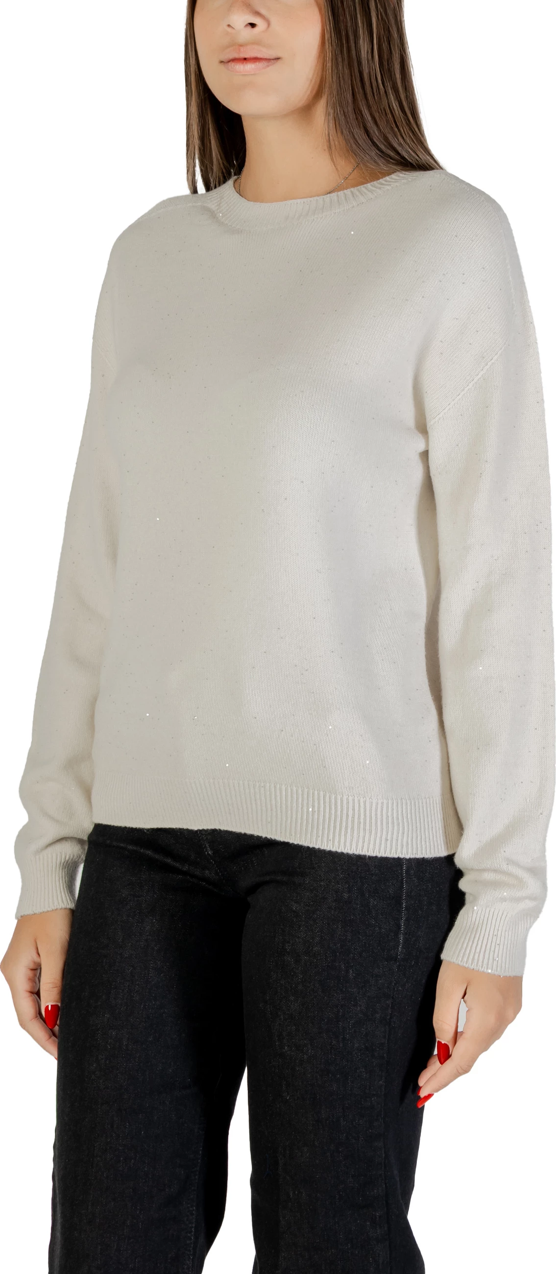 Xhemper për femra Liu Jo MF5483 MA27R, i bardhë [Madhësia: XL]