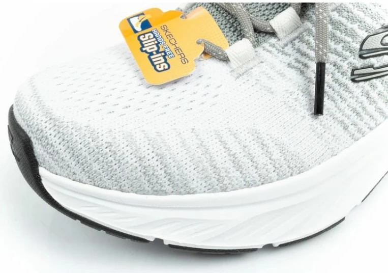 Atlete për meshkuj Skechers, të bardha dhe gri