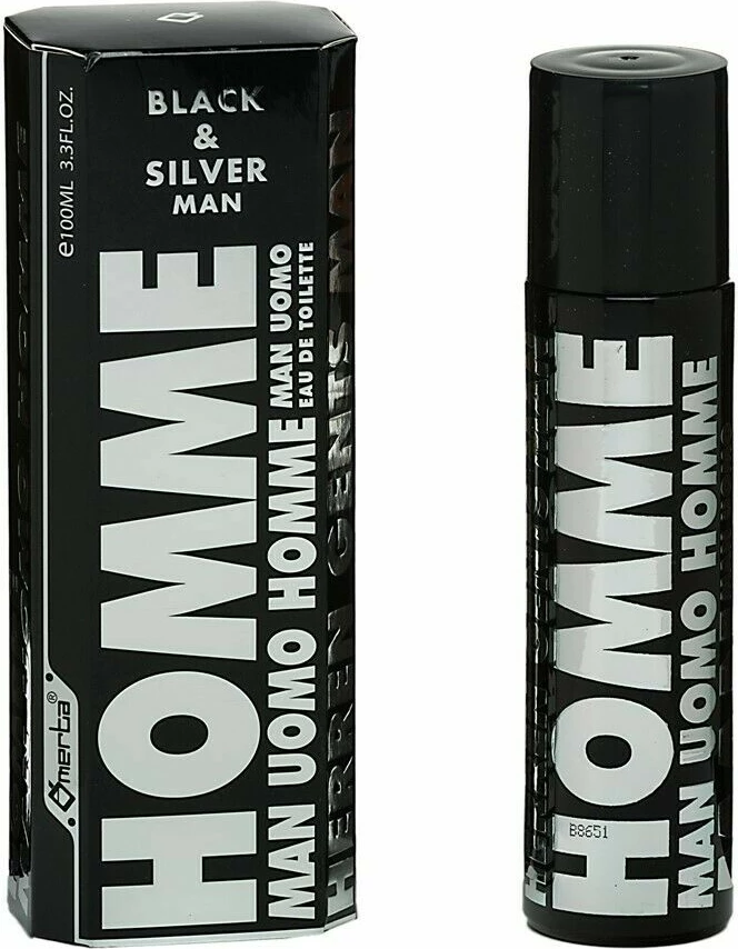 Eau de Toilette Omerta Black & Silver Man për meshkuj 100ml