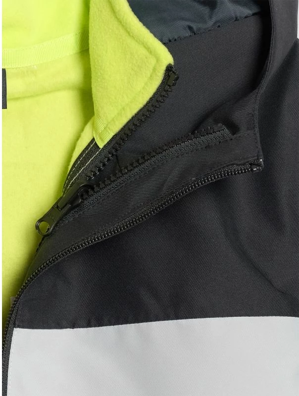 Jakne 3-në-1 për djem 4f, e zezë