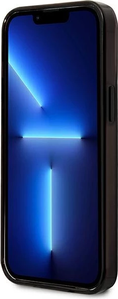 Mbështjellës Karl Lagerfeld KLHCP13LTGKCK për iPhone 13/13 Pro 6.1", Gradient Ikonik Karl & Choupette, i zi