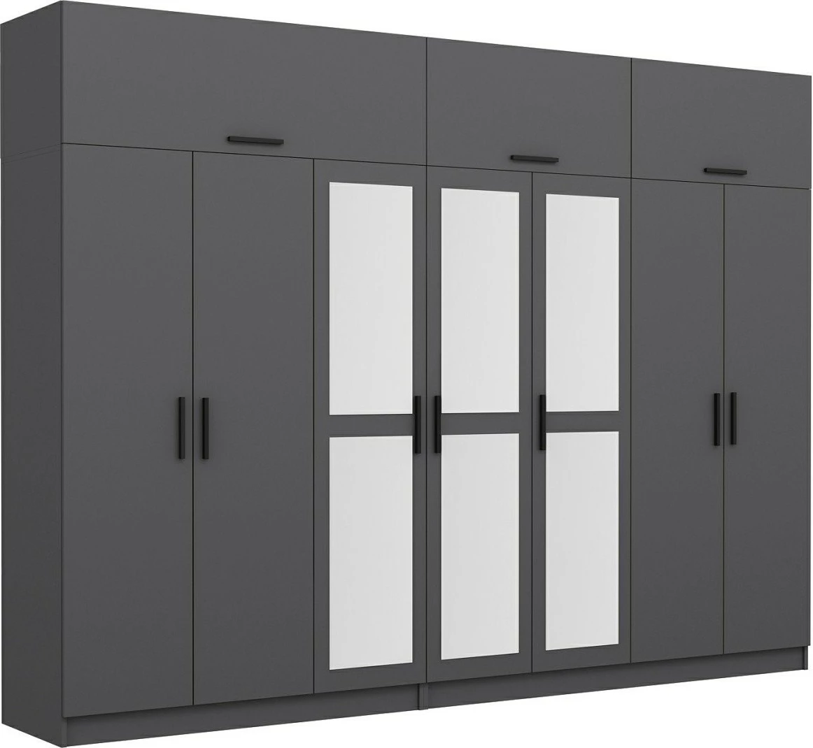 Dollap Skye Decor, ngjyrë antracit, Kale - 5192