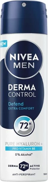 Spray antiperspirant për meshkuj Nivea Derma Control Defend 150ml