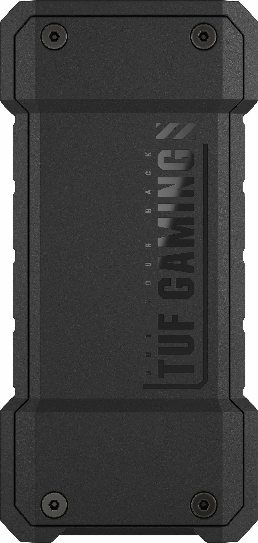 Kasë SSD e jashtme Asus TUF Gaming A2 për M.2 NVMe/SATA USB 3.2 Gen 2x2, e zezë