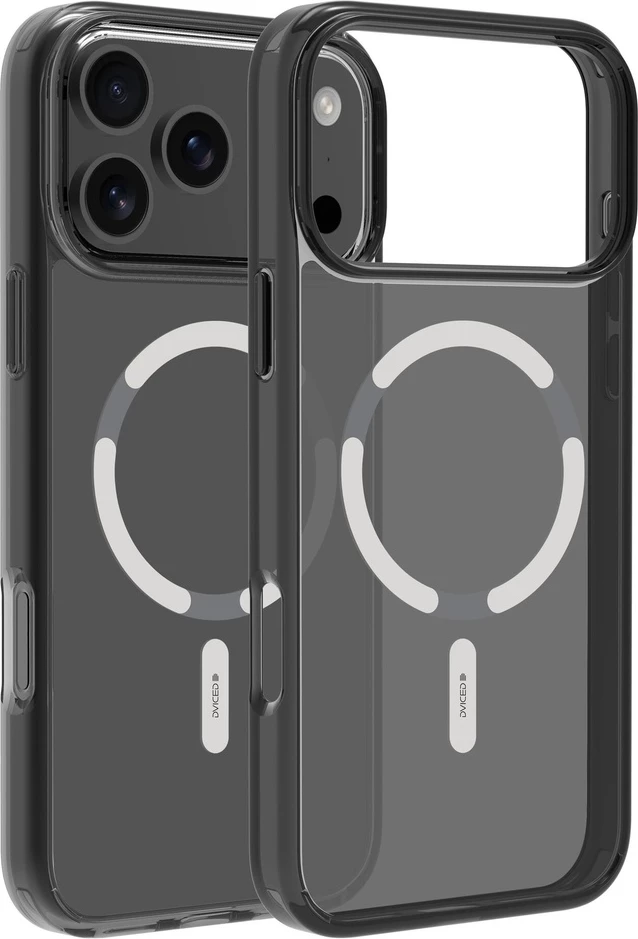 Dviced MagSafe iPhone 17 Pro Max smoke case Silver