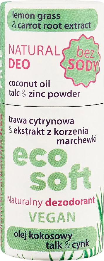 Deodorant stick për femra ECOSOFT Sensitive, 40g