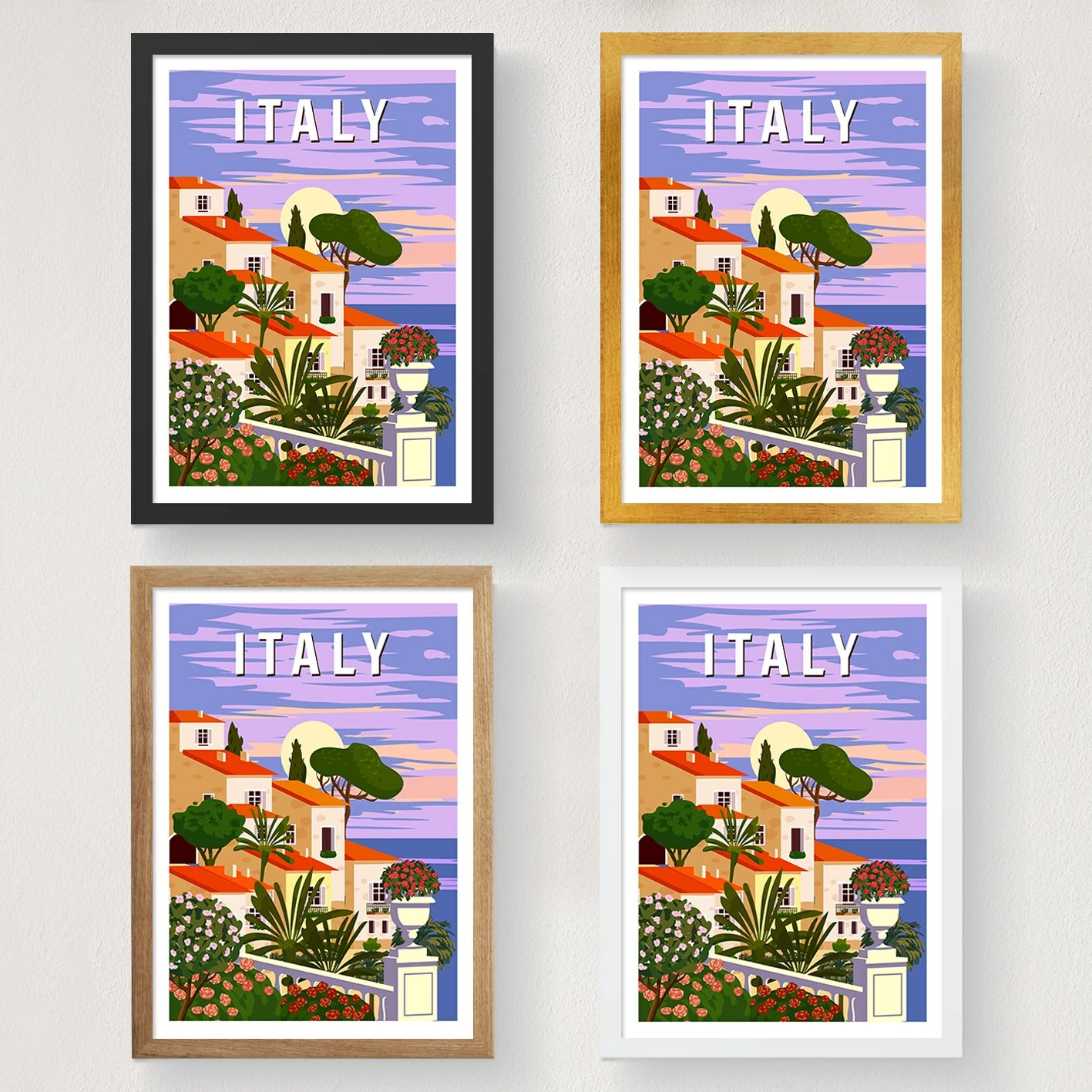 Poster A3 Wallity, Itali - 2018