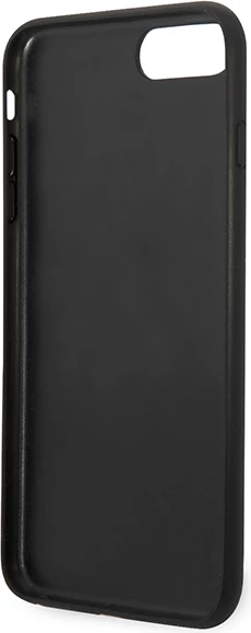 Mbështjellës Karl Lagerfeld Saffiano Karl&Choupette Head për iPhone 7 Plus / iPhone 8 Plus, e zezë