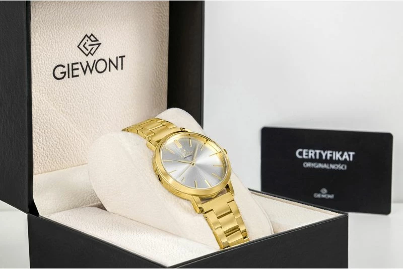 Orë dore femrash Giewont GW2360-B2, gold silver