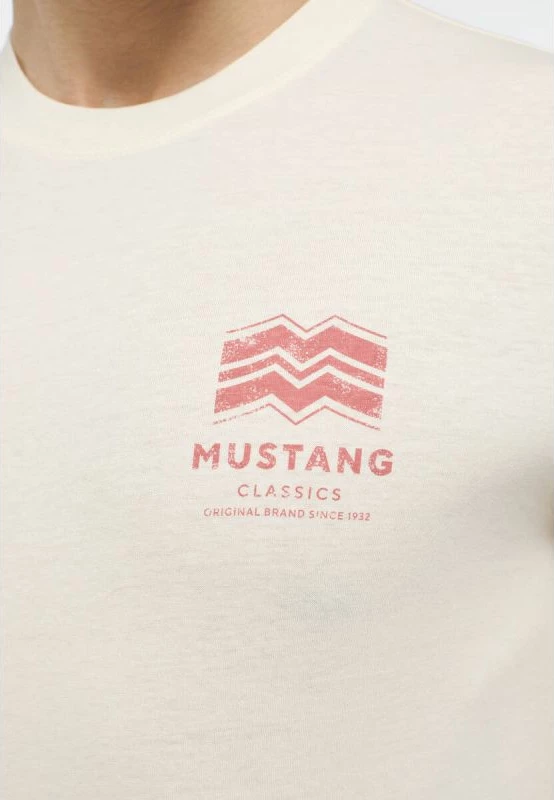 Maicë Mustang për meshkuj, ngjyrë krem [Madhësia: XXL]