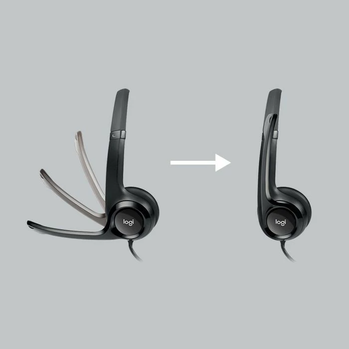 Kufje Logitech H390 – Wired, Të Zeza