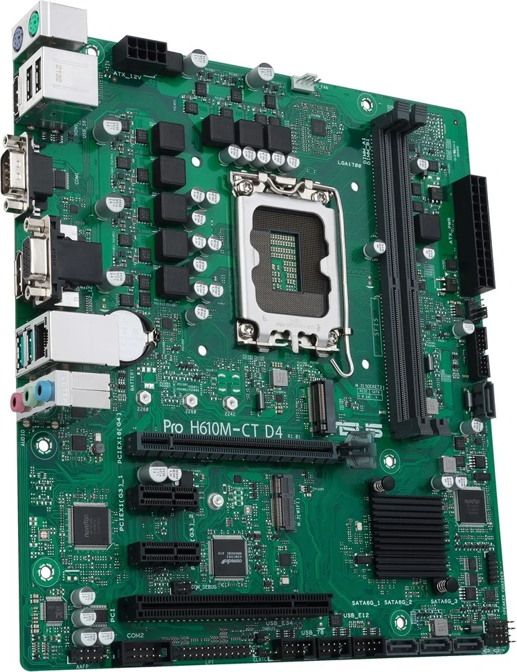 Pllakë amë ASUS PRO H610M-C D4-CSM, Intel H610 LGA 1700, micro ATX