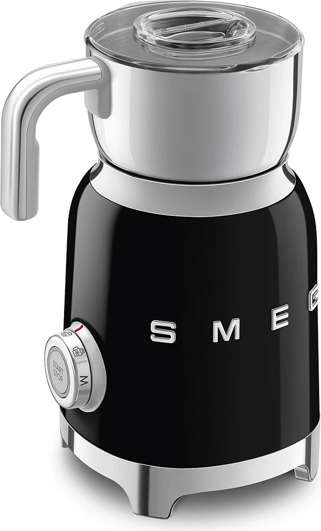 Aparat për shkumë qumështi SMEG MFF11BLEU, 50's Style, i zi